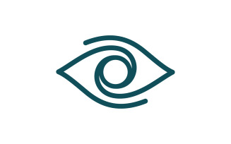 Branding Identity Corporate Health Eye Care vector Logo design v.64