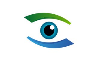 Branding Identity Corporate Health Eye Care vector Logo design v.67