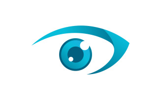 Branding Identity Corporate Health Eye Care vector Logo design v.70
