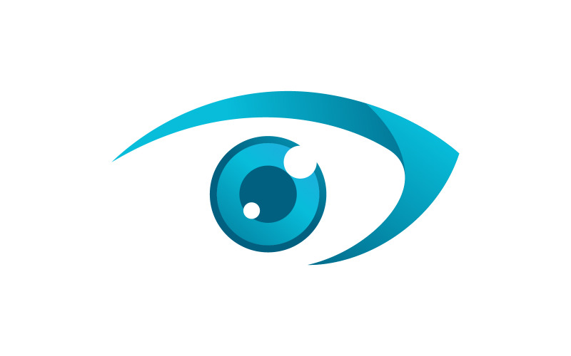 Branding Identity Corporate Health Eye Care vector Logo design v.70 Logo Template