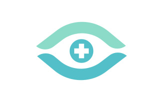 Branding Identity Corporate Health Eye Care vector Logo design v.75