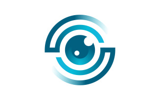 Branding Identity Corporate Health Eye Care vector Logo design v.76