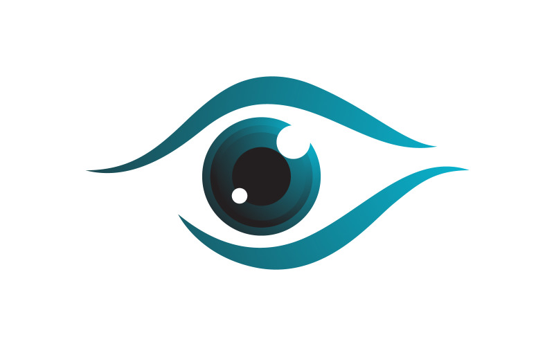 Branding Identity Corporate Health Eye Care vector Logo design v.77 Logo Template