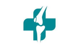 Orthopedic Medical Logo design illustration Template v.1