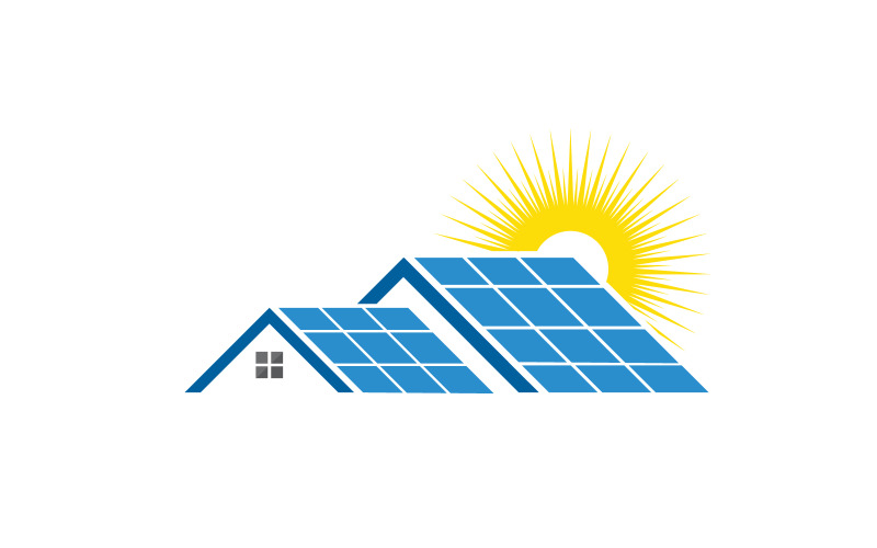 Sun Solar Energy logo icon illustration template v.3 Logo Template