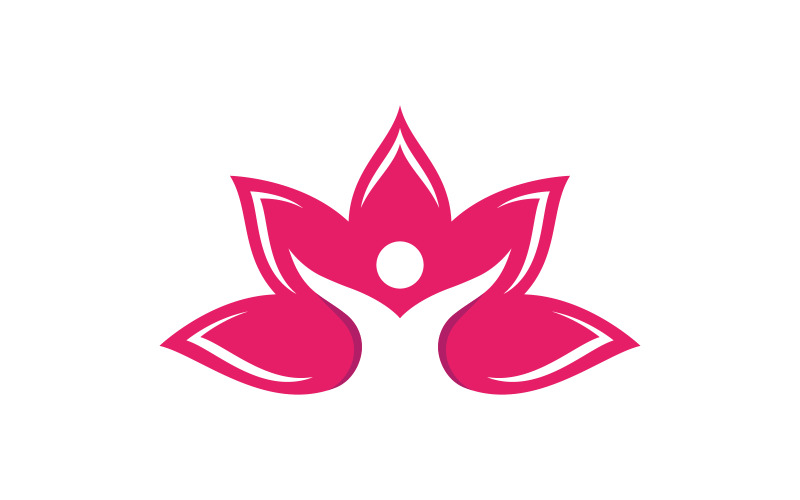 Beauty Lotus flower Cosmetic skincare Logo design template V.22 Logo Template