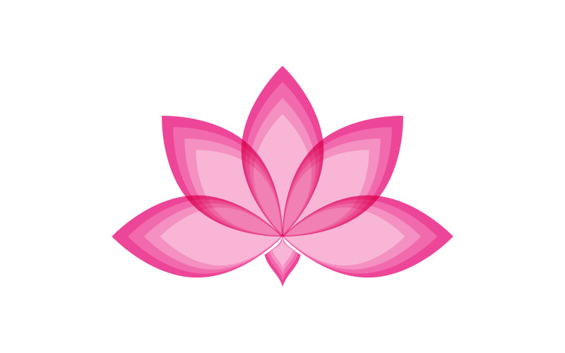 Beauty Lotus flower Cosmetic skincare Logo design template V.29 Logo Template