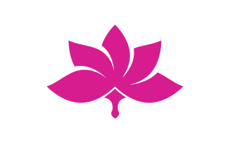 Beauty Lotus flower Cosmetic skincare Logo design template V.32