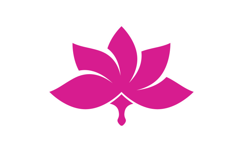 Beauty Lotus flower Cosmetic skincare Logo design template V.32 Logo Template