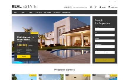 Real Estate Business PrestaShop Theme