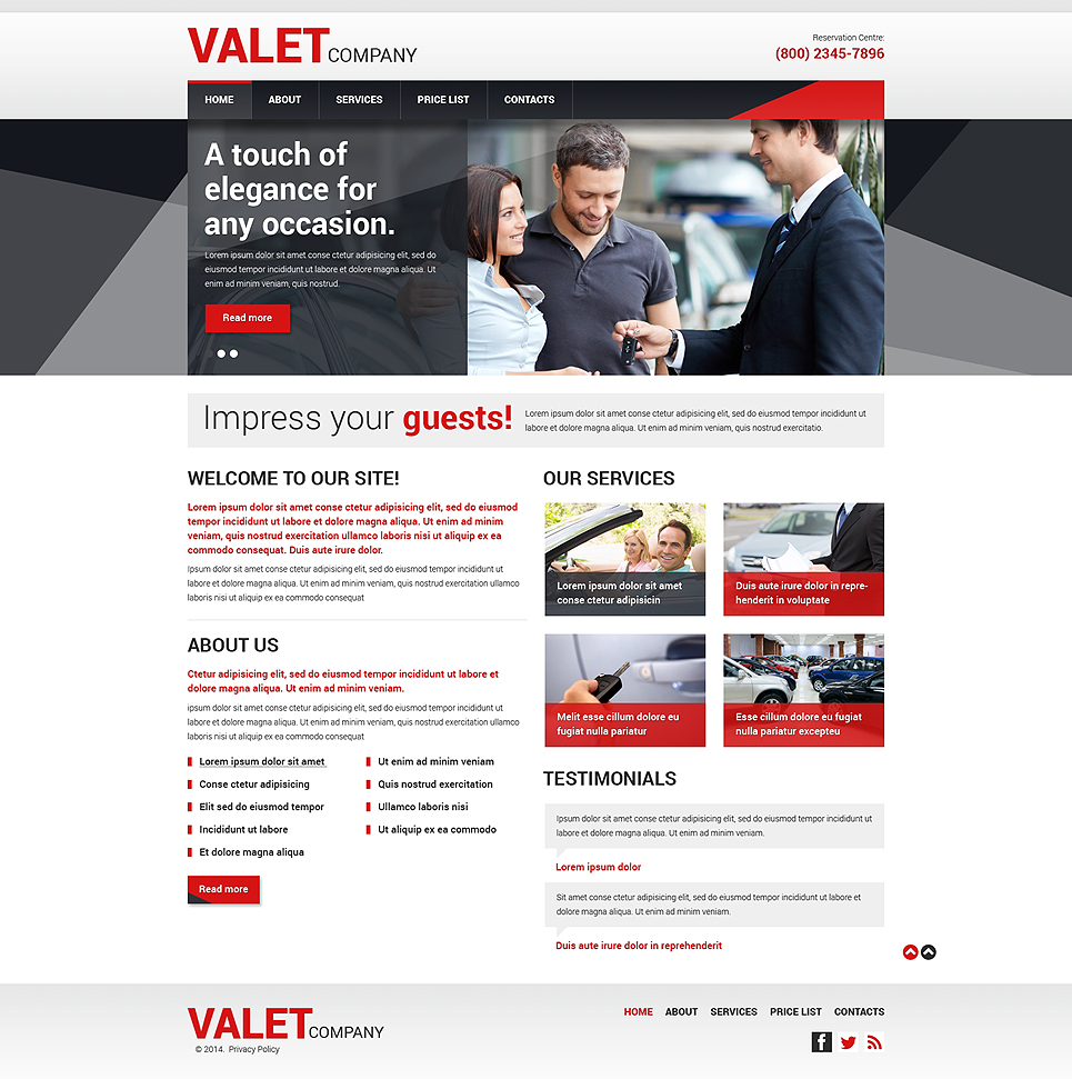 Car Dealer Responsive Website Template New Screenshots BIG