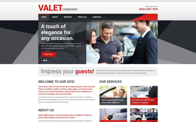 Car Dealer Responsive Website Template