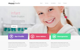 Dentistry Responsive Website Template
