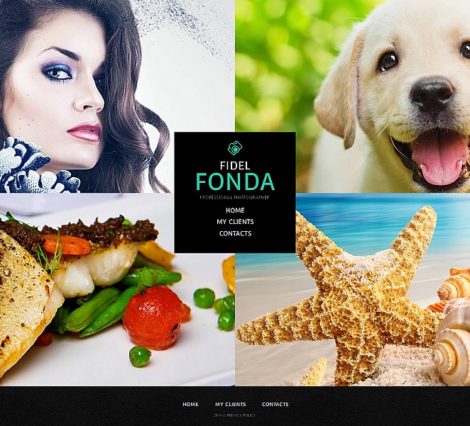 Photographer Portfolio Photo Gallery Template New Screenshots BIG