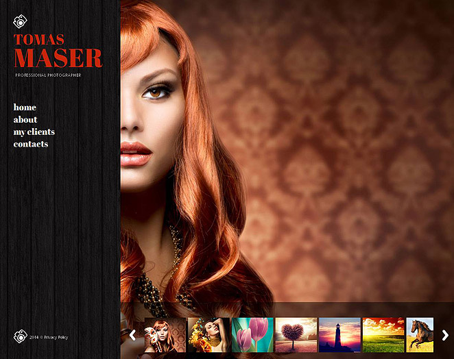 Photographer Portfolio Photo Gallery Template New Screenshots BIG