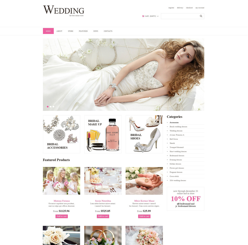 Wedding Shop WPML ready WooCommerce Theme Big Screenshot Wedding Shop Responsive WooCommerce Theme New Screenshots BIG