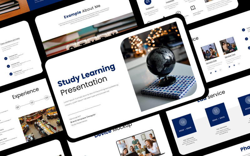 Learn - Education Presentation PowerPoint Template