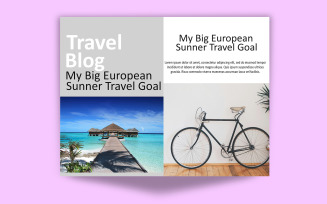 Magazine Design For Mockup Template