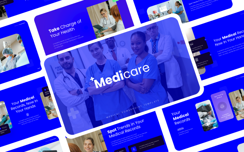 Medicare - Medical Presentation PowerPoint Template