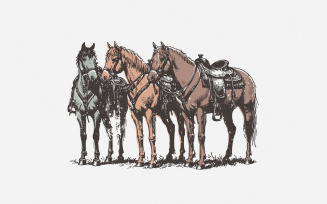 Western Horse PNG, Western Sublimation Design, Instant Download, Horse Lover PNG, Cowboy Valentine,