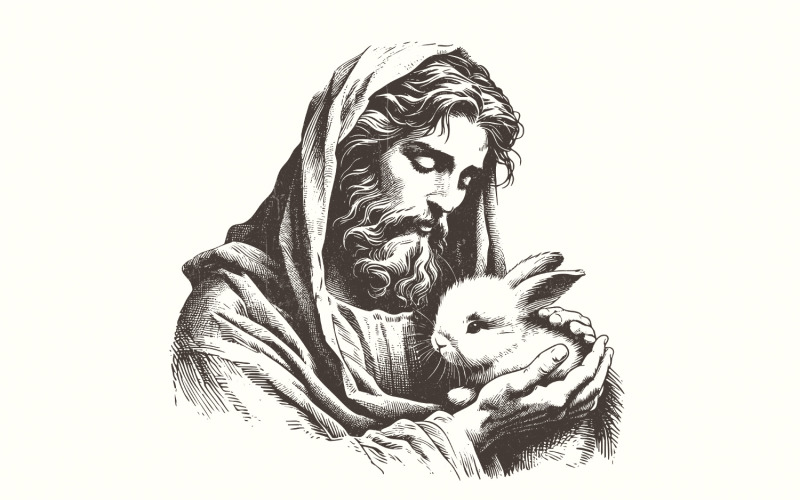 Jesus PNG, Easter Bible Verse, He Is Risen, Easter Shirt PNG, Easter Sublimation Design, Easter Illustration