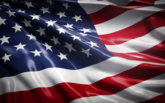 Usa flag, American flag, United States of America flag art