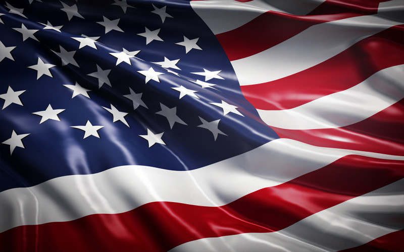 Usa flag, American flag, United States of America flag art Background