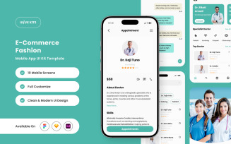Wellness - Health and Medical Mobile App UI
