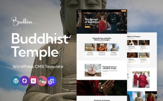 Budhim - Buddhist Temple Multipurpose WordPress Elementor Theme