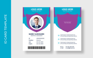 Graphic designer Office Card Template