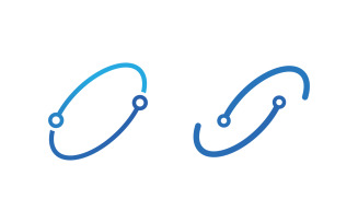 Circuit Digital Future Logo Template design v.2