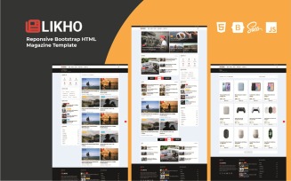 Likho - Responsive Magazine Website HTML Template