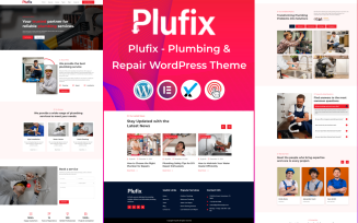Plufix - Plumbing & Repair WordPress Theme