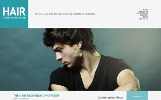 Hair Salon Responsive WordPress Theme