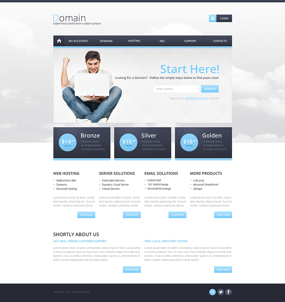 responsive bootstrap builder website templates