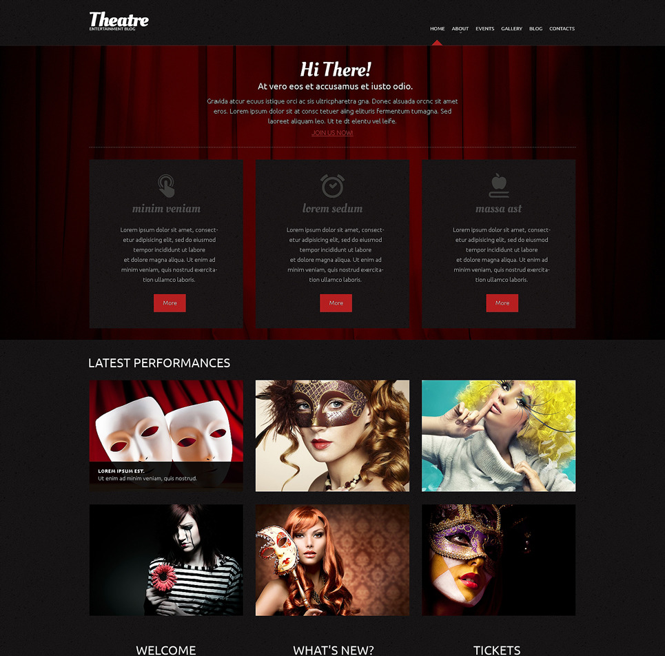 Sculpture Bootstrap WordPress Theme Big Screenshot Sculpture Responsive WordPress Theme New Screenshots BIG