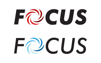 Focus icon vector illustration design Logo template v.10
