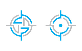 Focus icon vector illustration design Logo template v.5