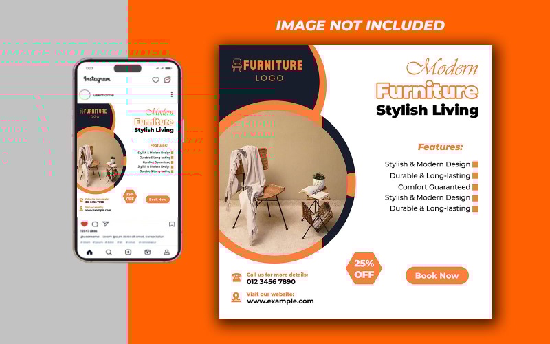 Furniture Social Media Post - Suitable for Multiple Platforms - 046