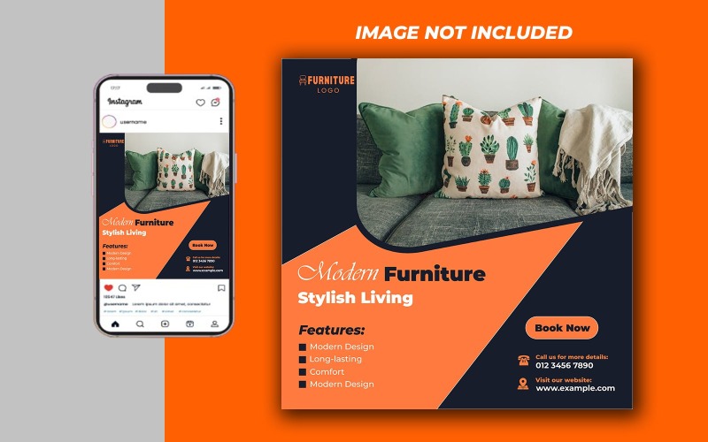 Furniture Social Media Post - Suitable for Multiple Platforms - 047