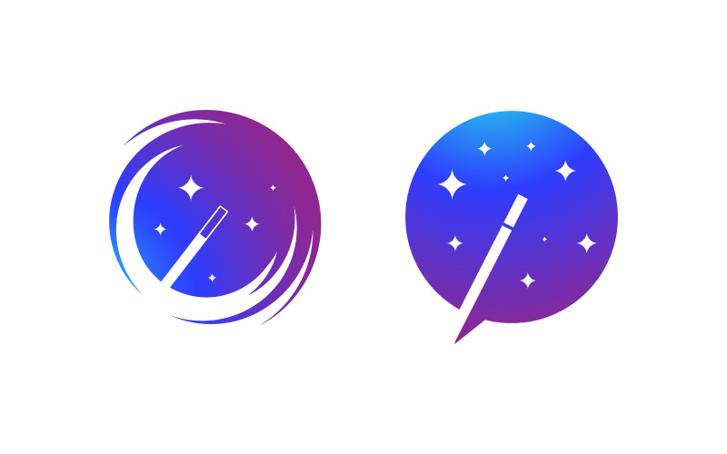 Magic element Circus Vector icon illustration design Template v.3 Logo Template