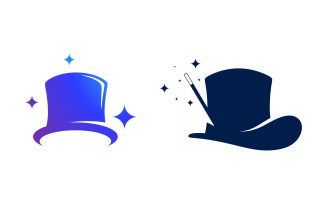 Magic element Circus Vector icon illustration design Template v.8