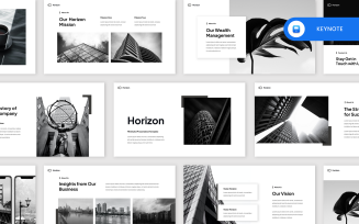 Horizon - Minimal Keynote Template