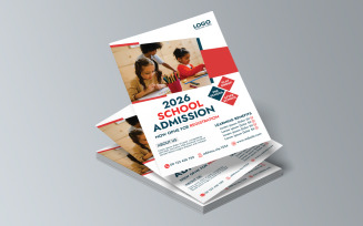 Going back to the template for a school education flyer poster