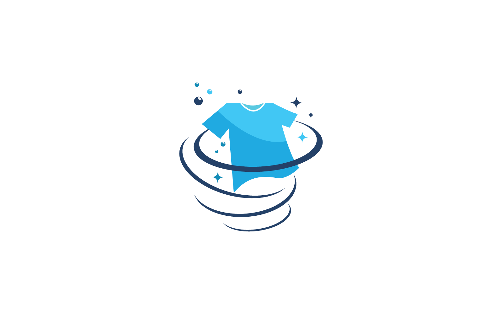 Szablon ikony projektu logo pralni