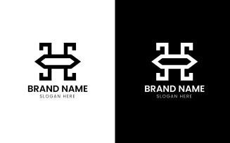 Letter H company logo-715