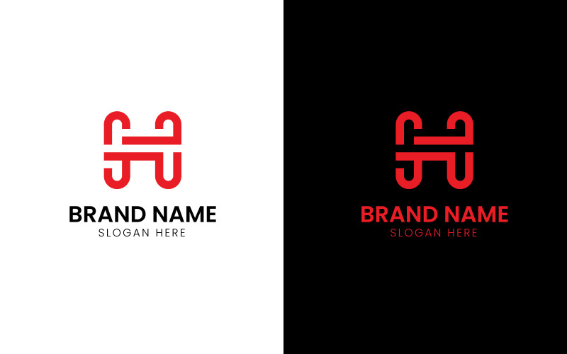 Letter H iconic business logo-712 Logo Template