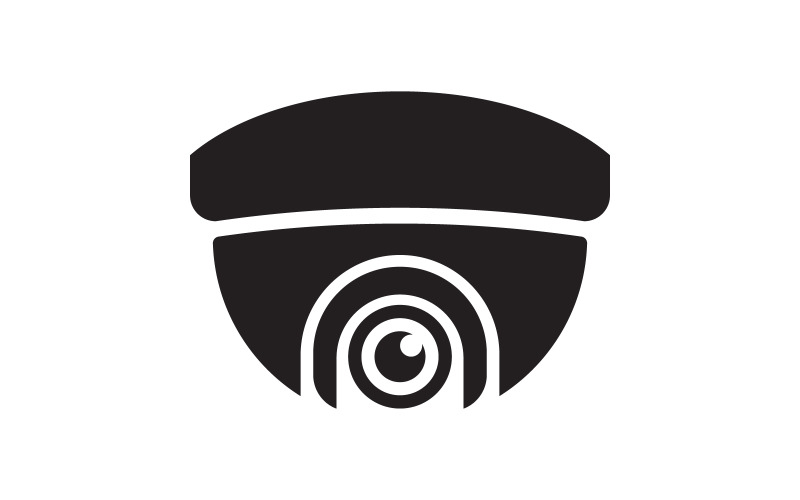 CCTV Security Vector icon design illustration Template v.2 Logo Template