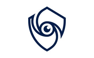 CCTV Security Vector icon design illustration Template v.8