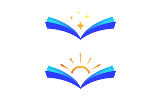 Education School Template vector icon illustration design v.11